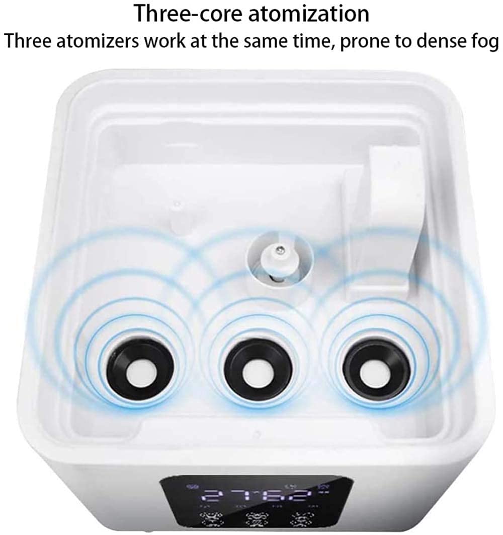 Umidificatore Industriale 1500 Ml/h, 15 Litri - Per Grandi Stanze, Serre, Uffici, Con Telecomando