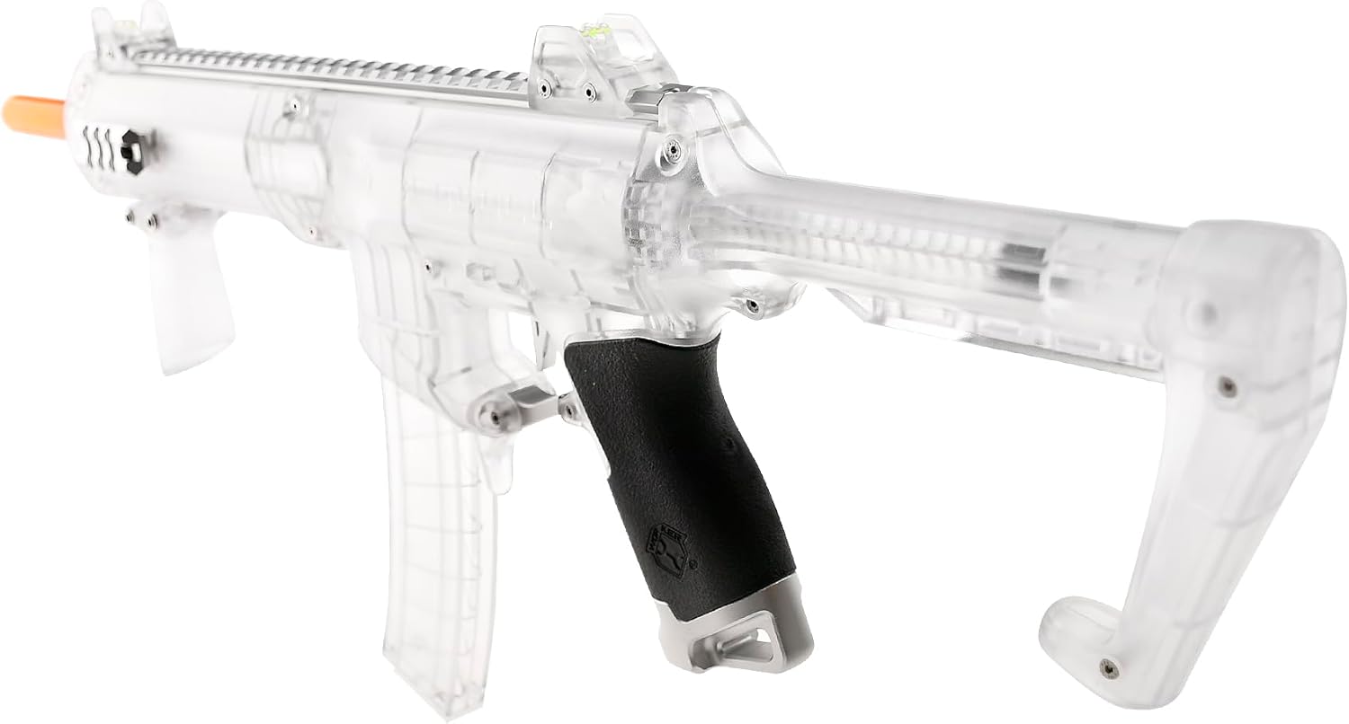 WORKER Seagull Stefan Half Dart Blaster, Short Dart Seriers Outdoor Sport Toys for Teenagers Color Silver