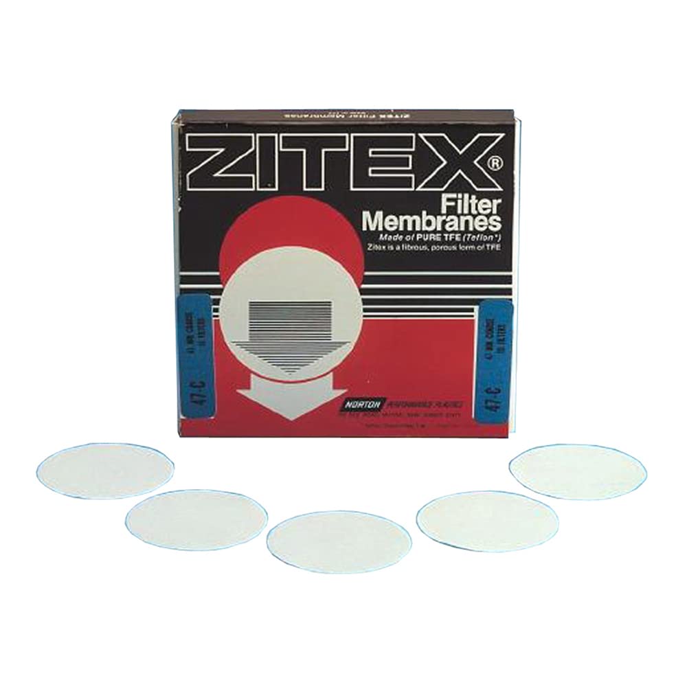 Saint Gobain D1069175 Zitex Filter Membrane 3 to 5 µm, 47 mm Diameter (Pack of 10)