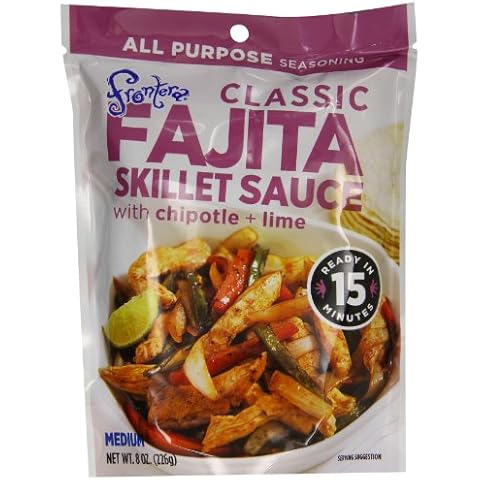 Frontera Foods Fajita Skillet Sauce, Classic, 8 Ounce (Pack of 6) Cover
