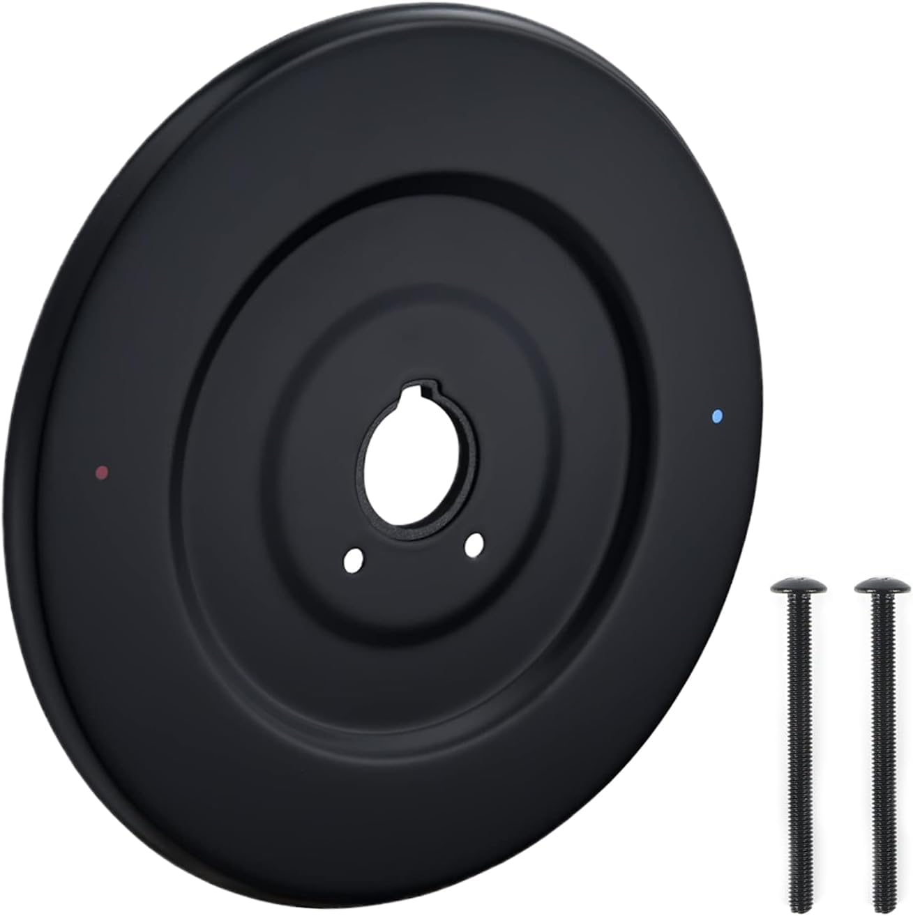 Escutcheon Replacement for Moen 16090 Chateau Collection, for One-Handle Tub and Shower Faucets Cover Plate, Matte Black Replacement Escutcheon Pate