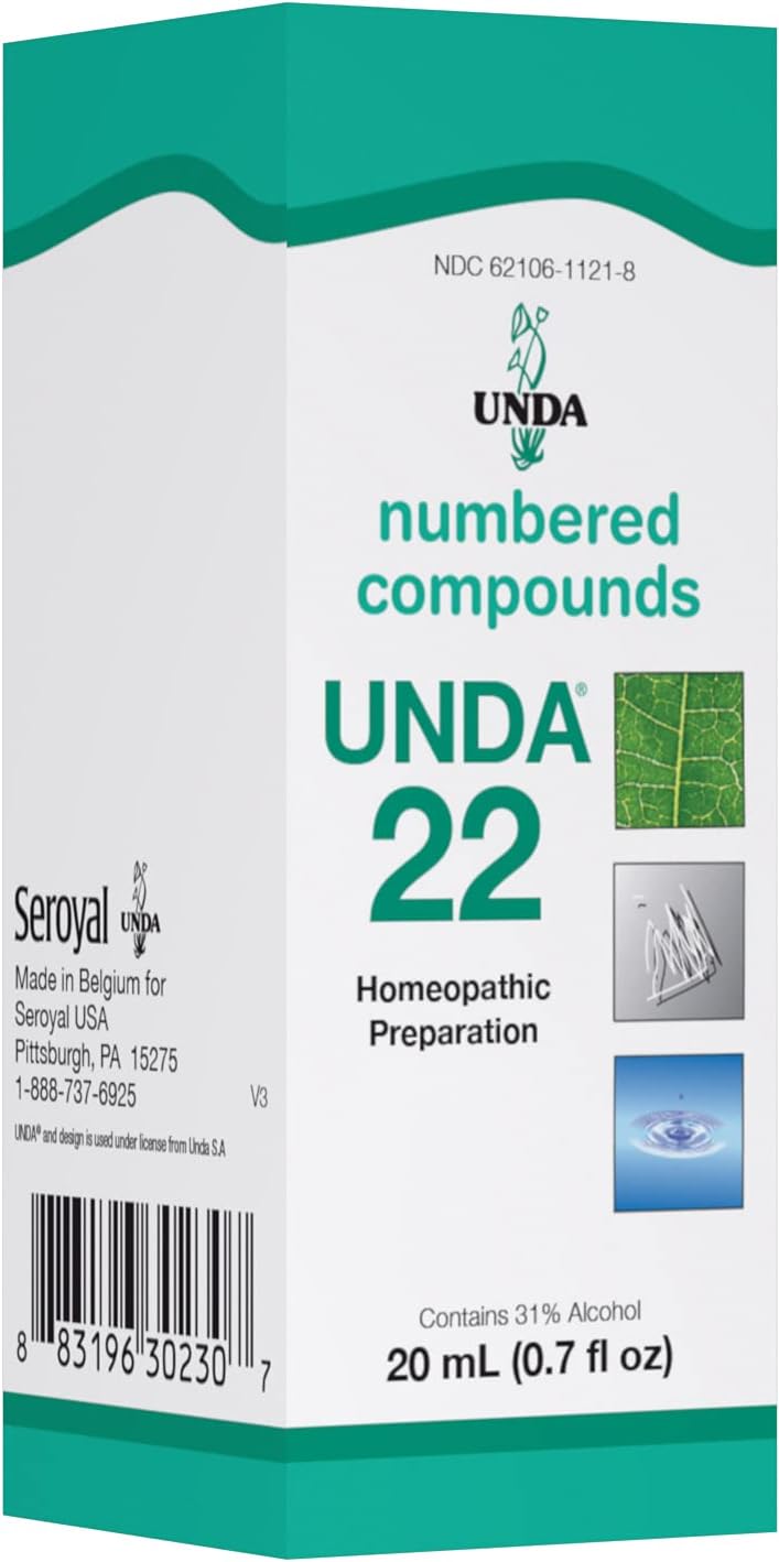 22 Numbered Compounds | Homeopathic Preparation | 0.7 fl. oz.