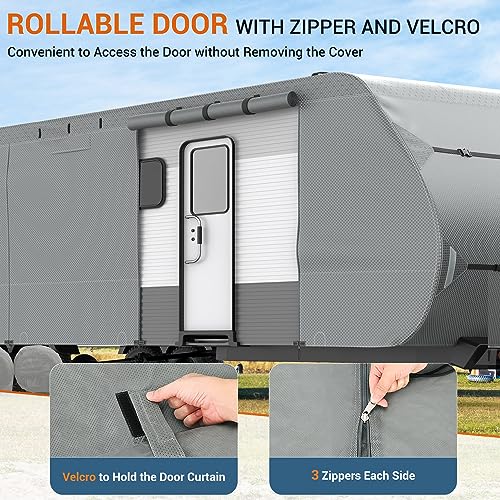 Vigorvan VGV-116 7 Layers Top Rv Travel Trailer Cover Fits 20'-22' Motorhome thumb #4