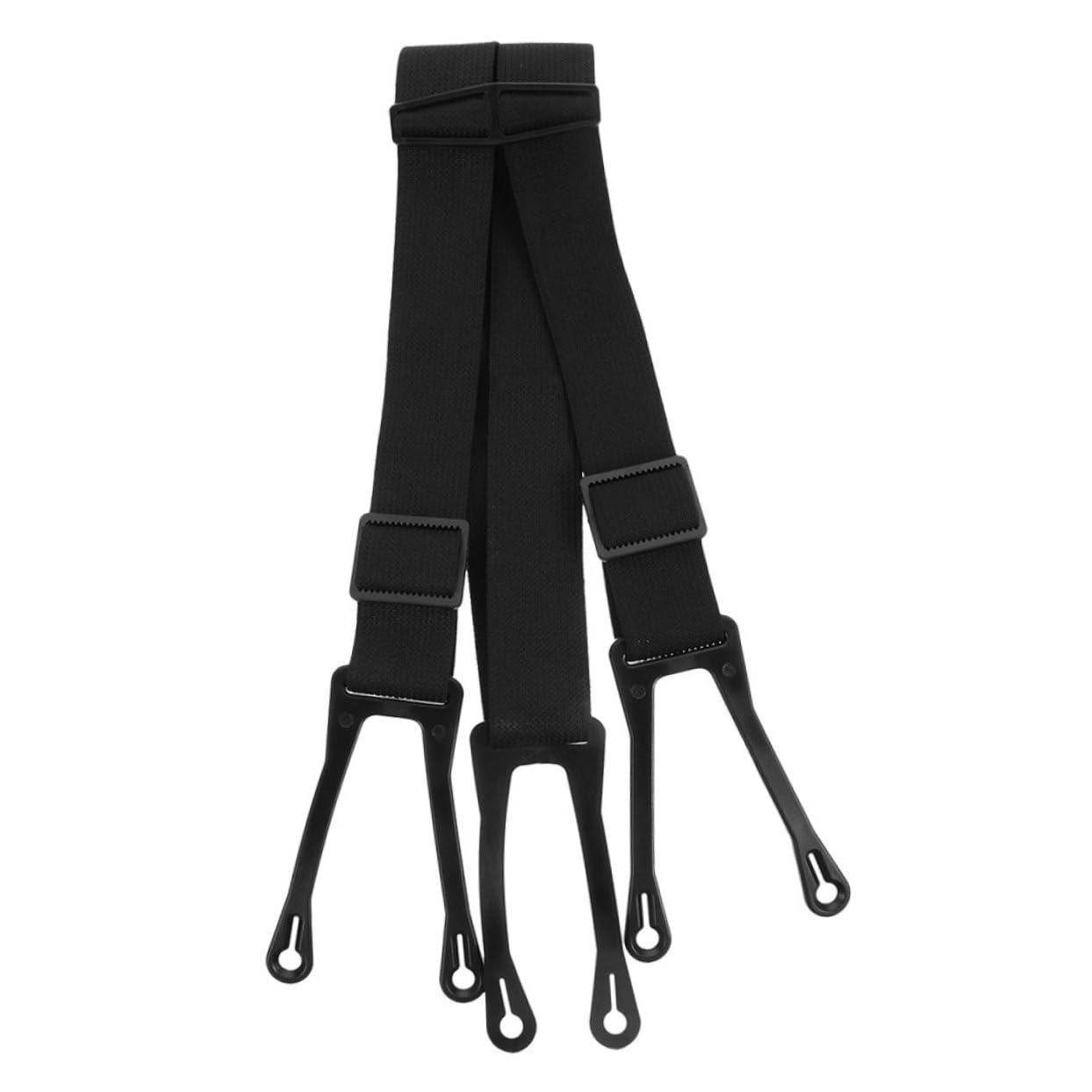 GARVALON Sospensorio Regolabile per Pantaloni Protettivi Hockey Cintura Anti-scivolo per Materiale Resistente e Stabile per Allenamento e Partite di Hockey su Ghiaccio