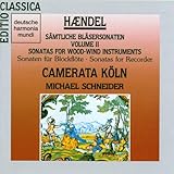  Sämtliche Bläsersonaten, Vol. 2: Sonaten für Blockflöte