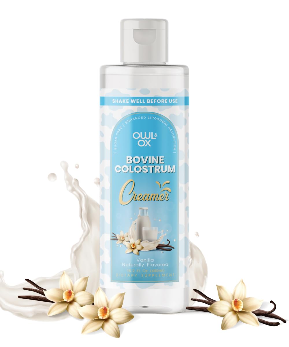 Amazon.com: Bovine Colostrum with MCT Oil, Lactoferrin & IgG