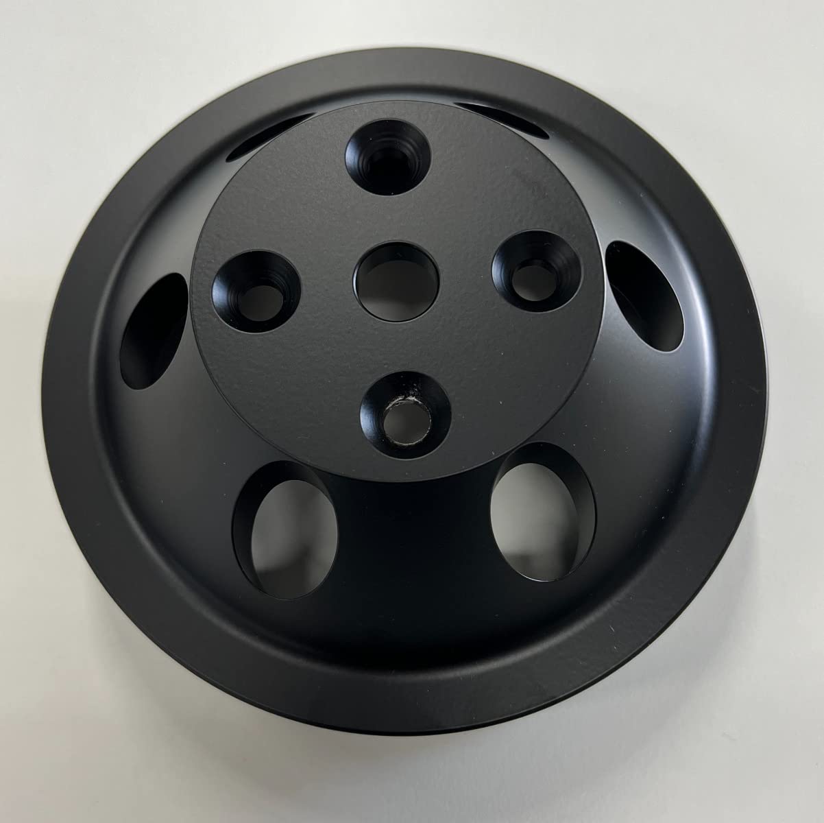 SBC Triple Groove Crankshaft Pulley For Small Block Chevy 283-350 | 6.60" Diameter, 2.30" Bolt Circle, Long Water Pump