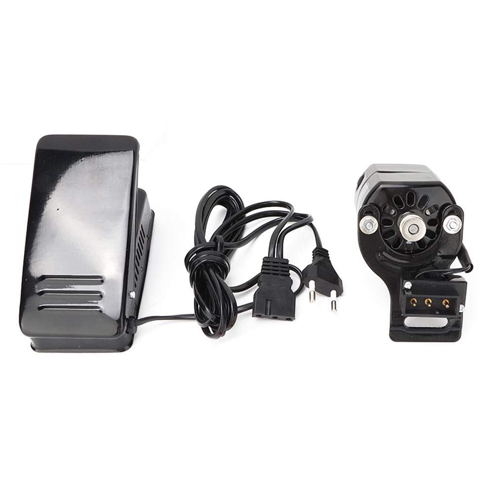 100W Máquina de coser Motor Pedal de coser Variable Controlador de velocidad Máquina de coser Interruptor de pie Piezas de la máquina de coser doméstica Con la máquina (UE)