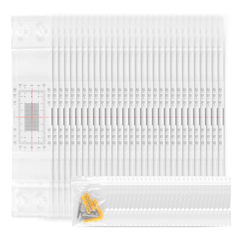 Crack Monitoring Record, Standard Tell-Tale Crack Monitor for the Standard and Corner Tell-Tale (30PCS)