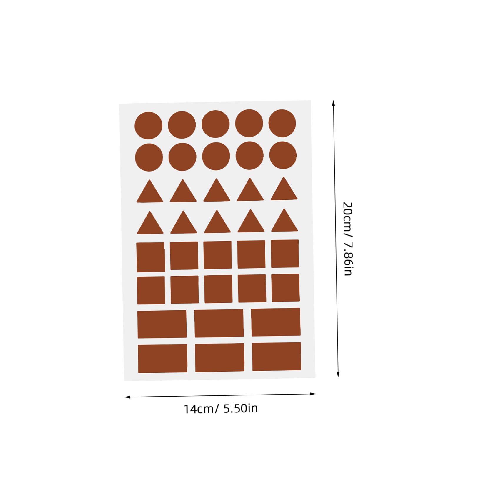 WOONEKY 100 Fogli Etichette Adesive Scrivibili Colorate Stickers Classificazione Codifica File Etichette Rimovibili Senza Residui per Organizzazione Ufficio e Scuola
