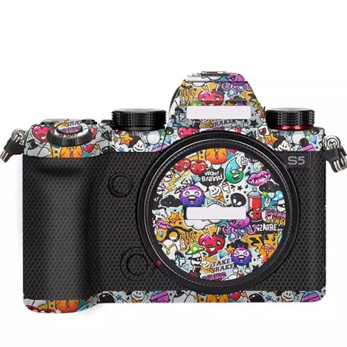 Autocollant anti-rayures en vinyle pour appareil photo Panasonic Lumix S5 skin de protection