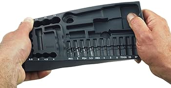 Proxxon 23286 Zestaw Kluczy Nasadowych, Wielokolorowy, 65 Sztuk