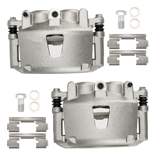 Image of PHILTOP Front Brake Caliper 18-B4990, 18-B4991 Compatible with 2005-2010 Jeep Grand Cherokee, 2006-2010 Jeep Commander