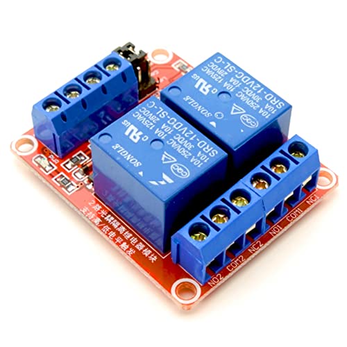 Module de relais 24V évite les surtensions grâce à l'isolation optocoupleur 2 voies
