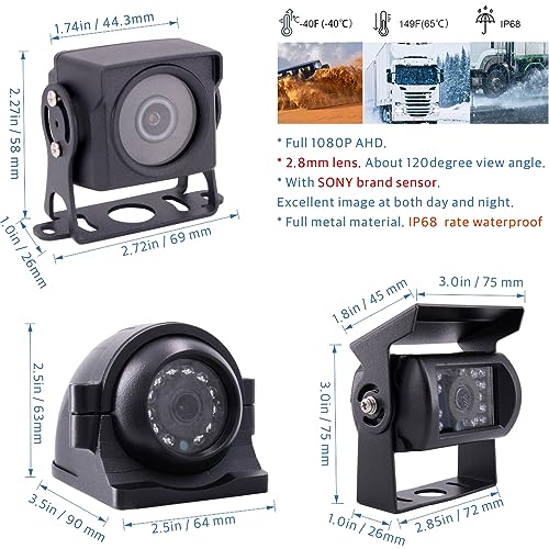 (1TB SSD Icluded) JOINLGO 8 Channel GPS WIFI 4G RJ45 1080N Mobile Vehicle Bus dvr Camera Video Recorder Kit APP/WEB/PC Remote View video and tracking for fleet management