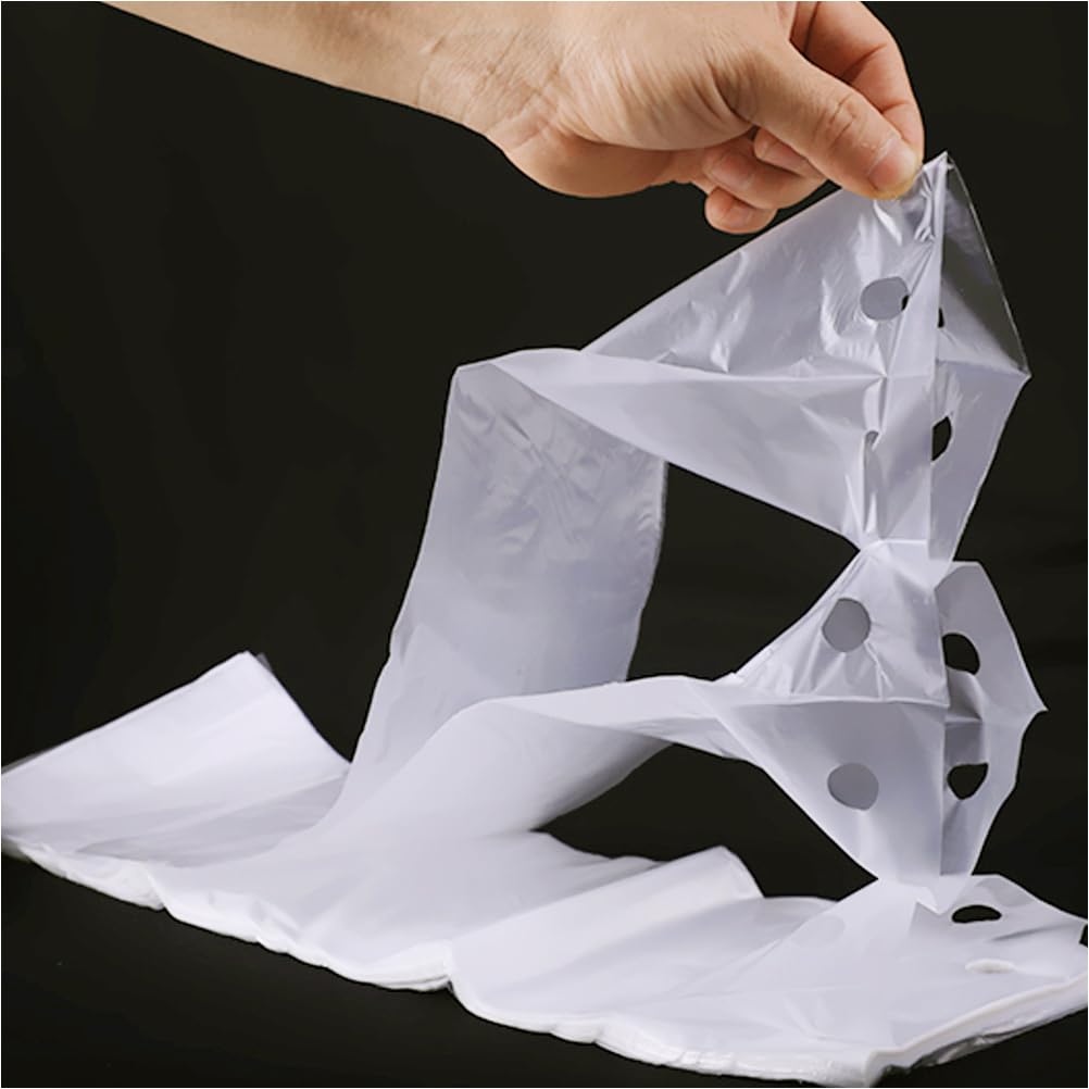 GANAZONO 400 Pezzi Ombrello Macchina Borsa Ombrello Ombrello Maniche Trasparenti Sacchetti Per Ombrello Bagnati Sacchetti Per Ombrello Trasparenti Sacchetti Di Stoccaggio Trasparenti