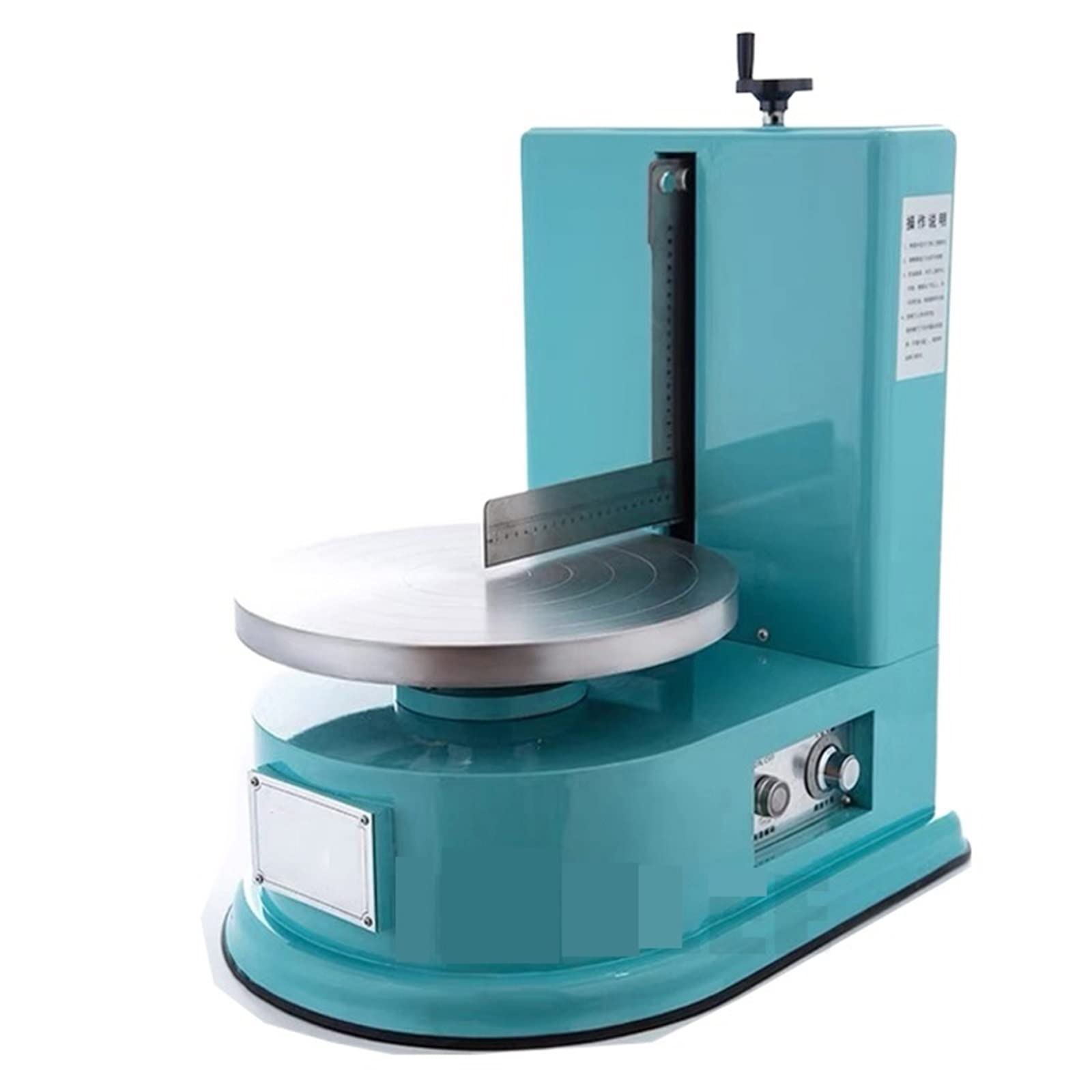 Runde Brotkuchencreme, automatische Buttercreme, Zuckergussmaschine aus Leder für Kuchen, verstellbarer Torten-Applikator, elektrisch, rotierend, Zuckerguss für Torten
