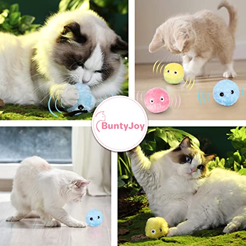 Buntyjoy cat toys, interactive cat toys for indoor cats exercise, 3 pack fluffy plush chirping catnip toys, fun kitty kitten kicker toys 5 Buntyjoy cat toys, interactive cat toys for indoor cats exercise, 3 pack fluffy plush chirping catnip toys, fun kitty kitten kicker toys - image 6
