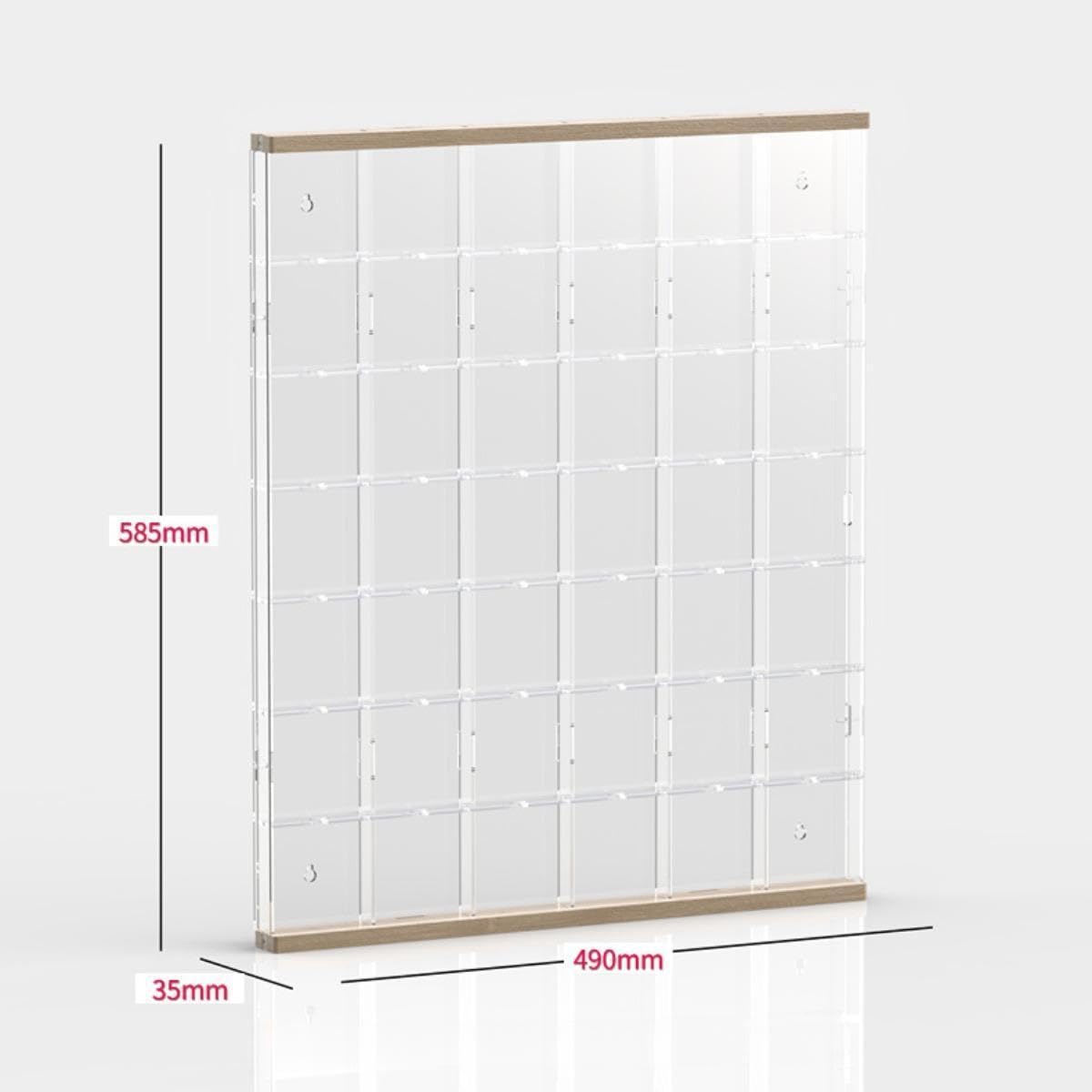 Transparente Sammelbox für Anstecknadeln, Aufsteller, Pin Display Rahmen, Anime Cosplay Pin Display für Schmuck Pins, Etiketten Und Abzeichen