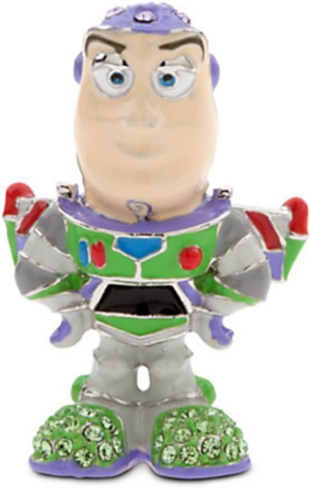 Disney - Buzz Lightyear Jeweled Mini Figurine By Arribas - Buzz