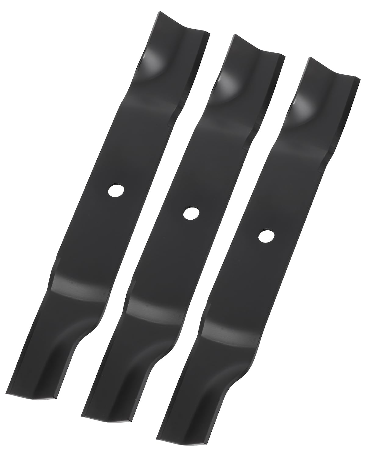 Kit de cuchillas para cortacésped Cub Cadet Cad: DS60, M60-CT, M60-KH, M60-KH ROPS, M60-KHEFI, M60-KW, M60-KW LC, M60-KW ROPS Número de pieza de repuesto 742-04415, color negro
