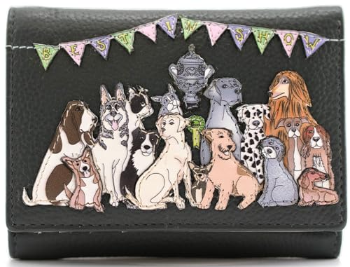 Porte-monnaie compact en cuir gris Mala Leather pour vos déplacements