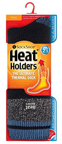 HEAT HOLDERS - Mens New Winter Warm Twist Thermal Socks 7-12 US2