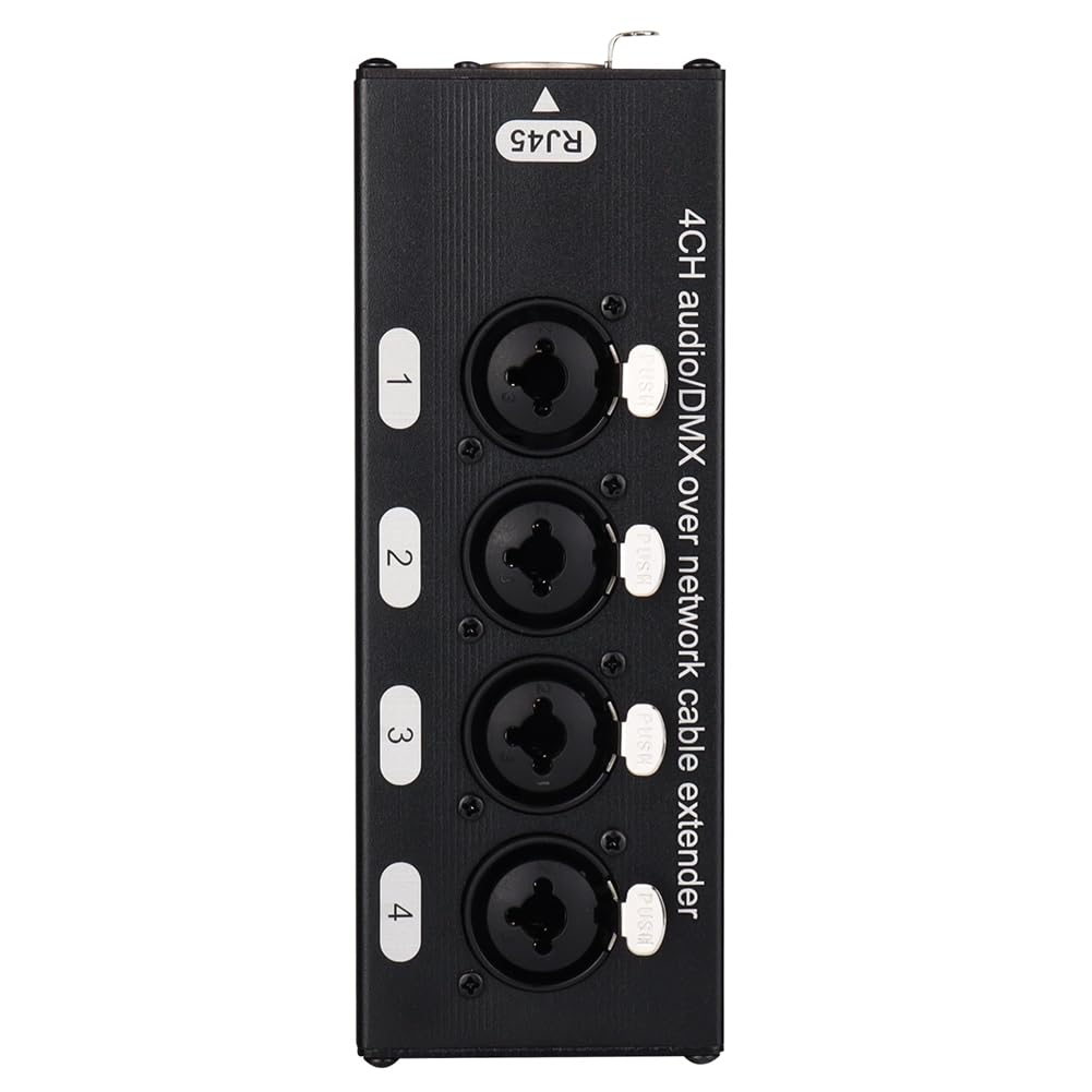 1 Paar 4-K-3-Pin-XLR- oder 6,3-mm-Audio- und Netzwerkkabel-Verlängerung, Netzwerk-Verlängerung; Stecker + Buchse