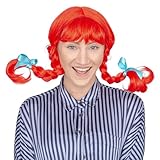 Wendy Wig Red Hair with Braids Adult Deluxe Halloween Costume Cosplay Accessory - One Size