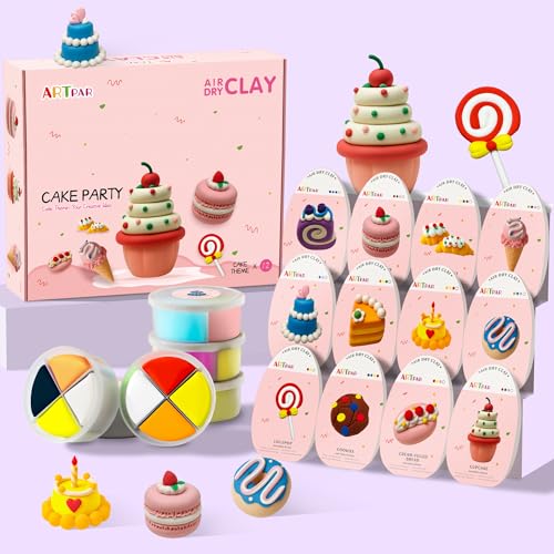 Air Dry Clay for Kids,Modeling Clay Kit,Model Magic Clay Sculptin...