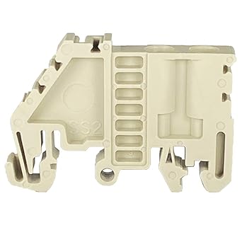 Dinkle SS2 DIN Rail Terminal Block End Bracket (Pack of 50)