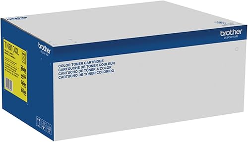 Miniatura 3 de Brother Cartucho de tóner genuino de alto rendimiento, TN810XLY, tóner amarillo de repuesto, rendimiento de páginas de hasta 9,000 páginas