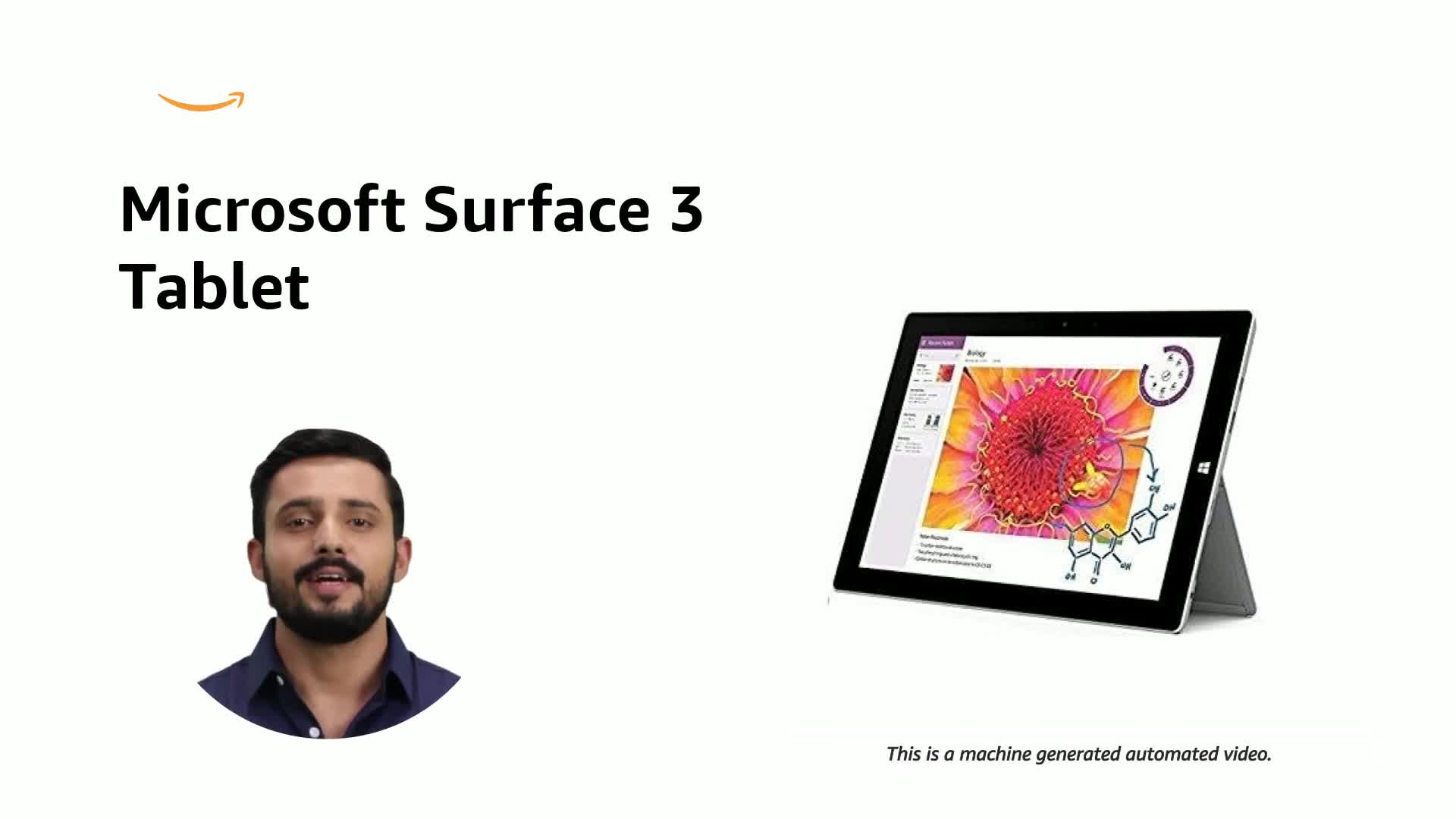 Microsoft Surface 3 Tablet (10.8-inch FHD (1920x1280), 4GB RAM