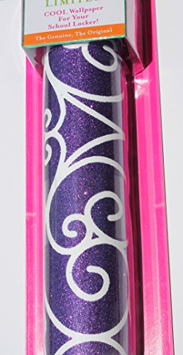 LockerLookz PURPLE SCROLL Sparkles, School Locker Designs, Locker Looks, Locker Lookz Wallpaper