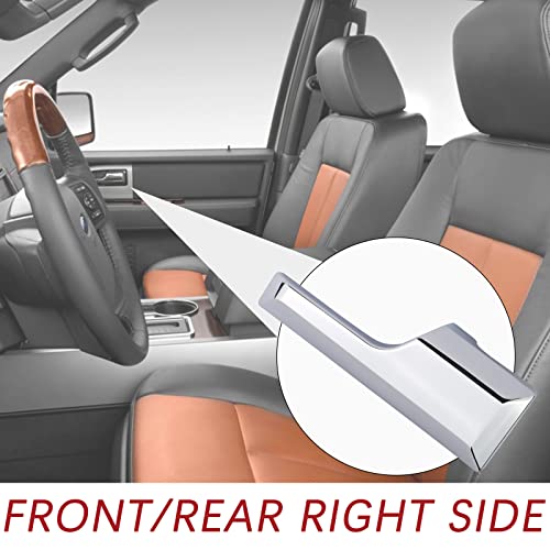 Tqponly Interior Door Handle,Compatible With 2007-2017 Ford Expedition Lincoln Navigator Front Or Rear Right Passenger Side #TOP1