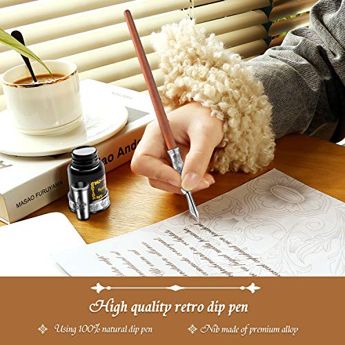 Hethrone Feather Pen Quill Pen Ink Set Calligraphy Pen Set Buy