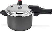 Multiflon Panela de Pressão 4,5 Litros Aluminio Antiaderente Indução Linha Induct+ Resistente Eficiente Durável e Saudável