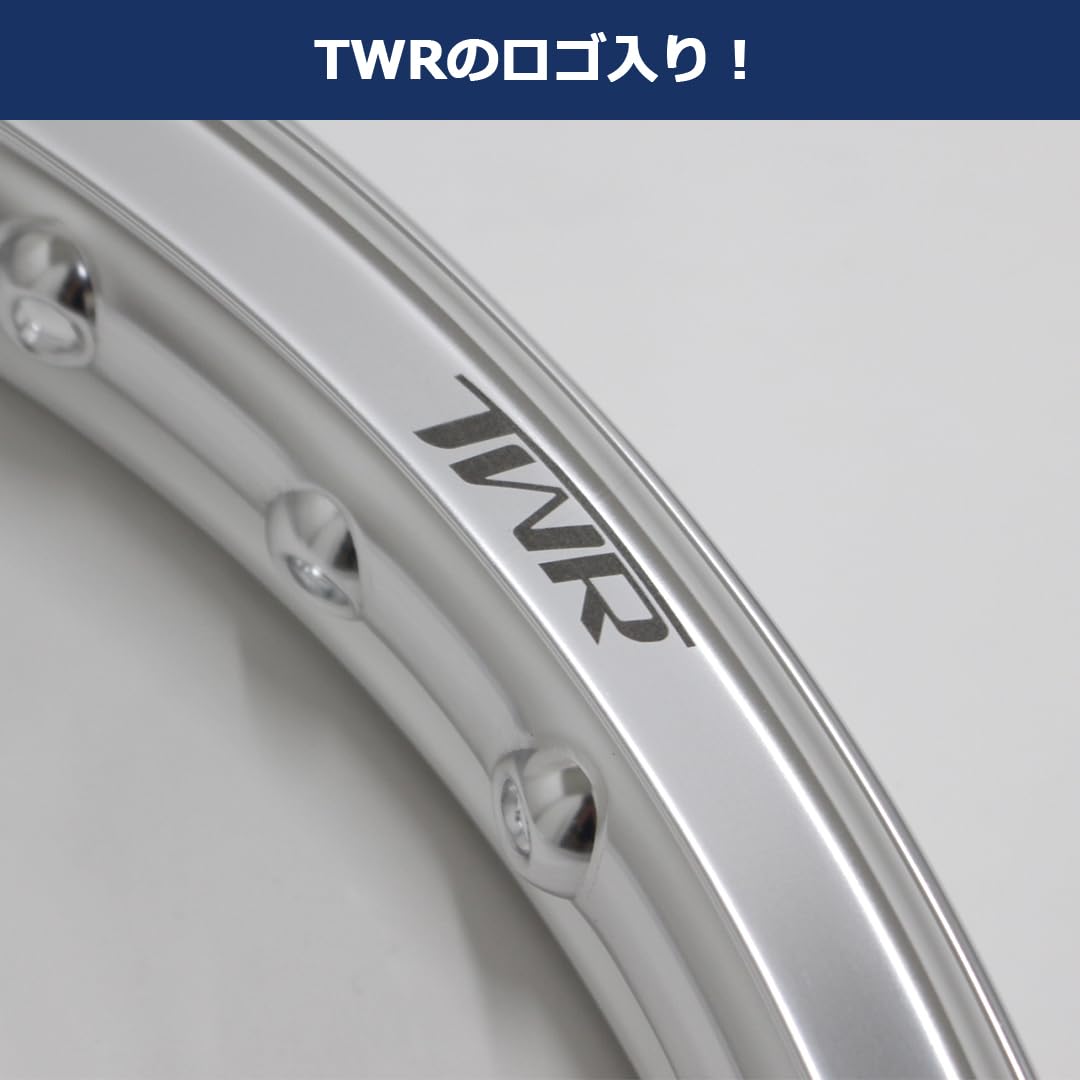 Amazon | TWR製 H型アルミリム 1.40-17 36穴 （シルバー）＆OSAKI製