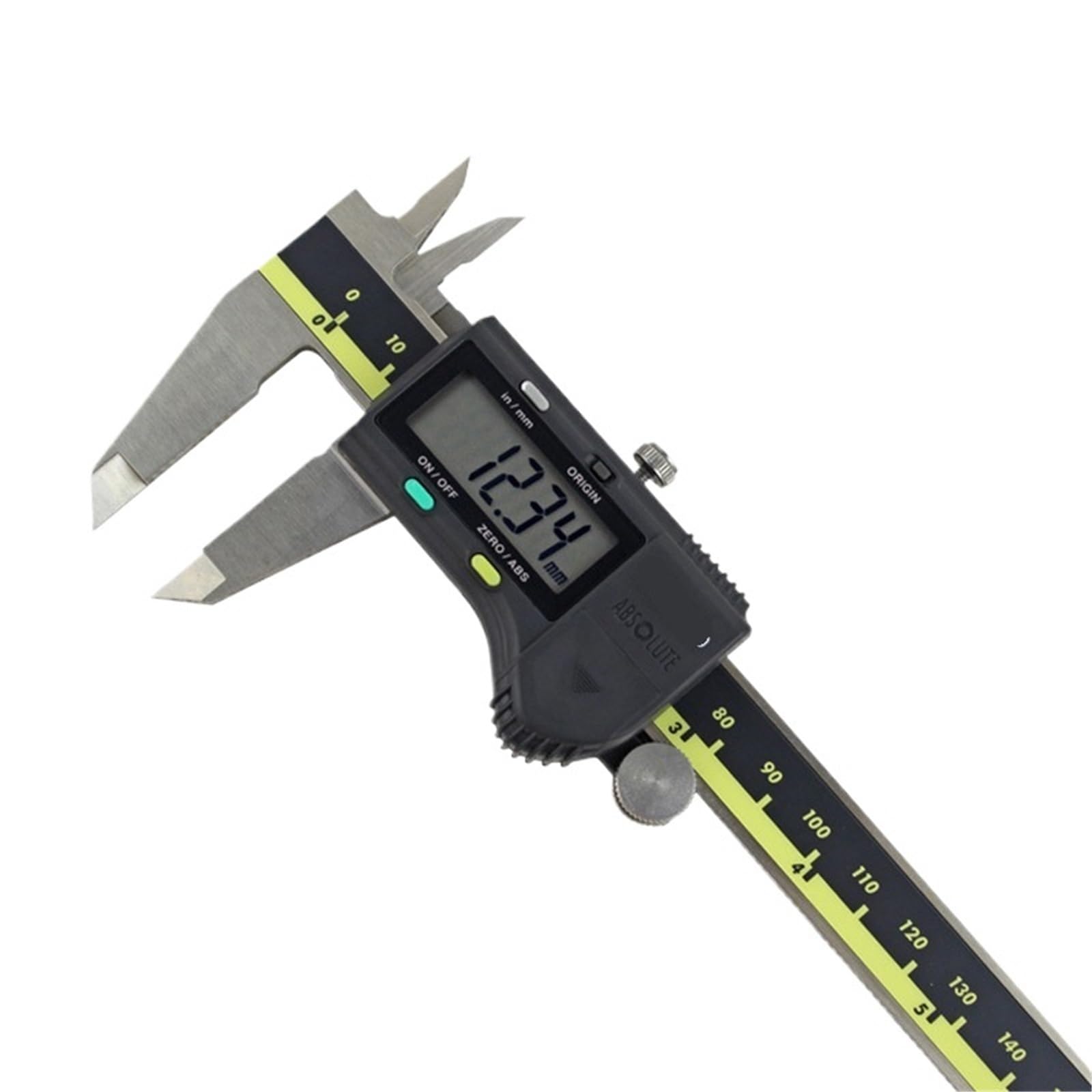 Calibrador digital absoluto Vernier de 8 pulgadas, 0-150 mm, 500-196-20, 200 mm, 500-193-20, 300 mm, herramienta de medición de acero inoxidable, 1 unidad(0-200mm)