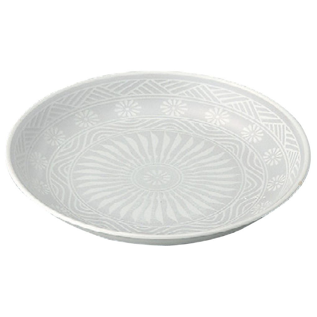 风水皿 Amazon.com: Yamasita Craft 18904-248 Inlaid Mishima 8.5 Plate