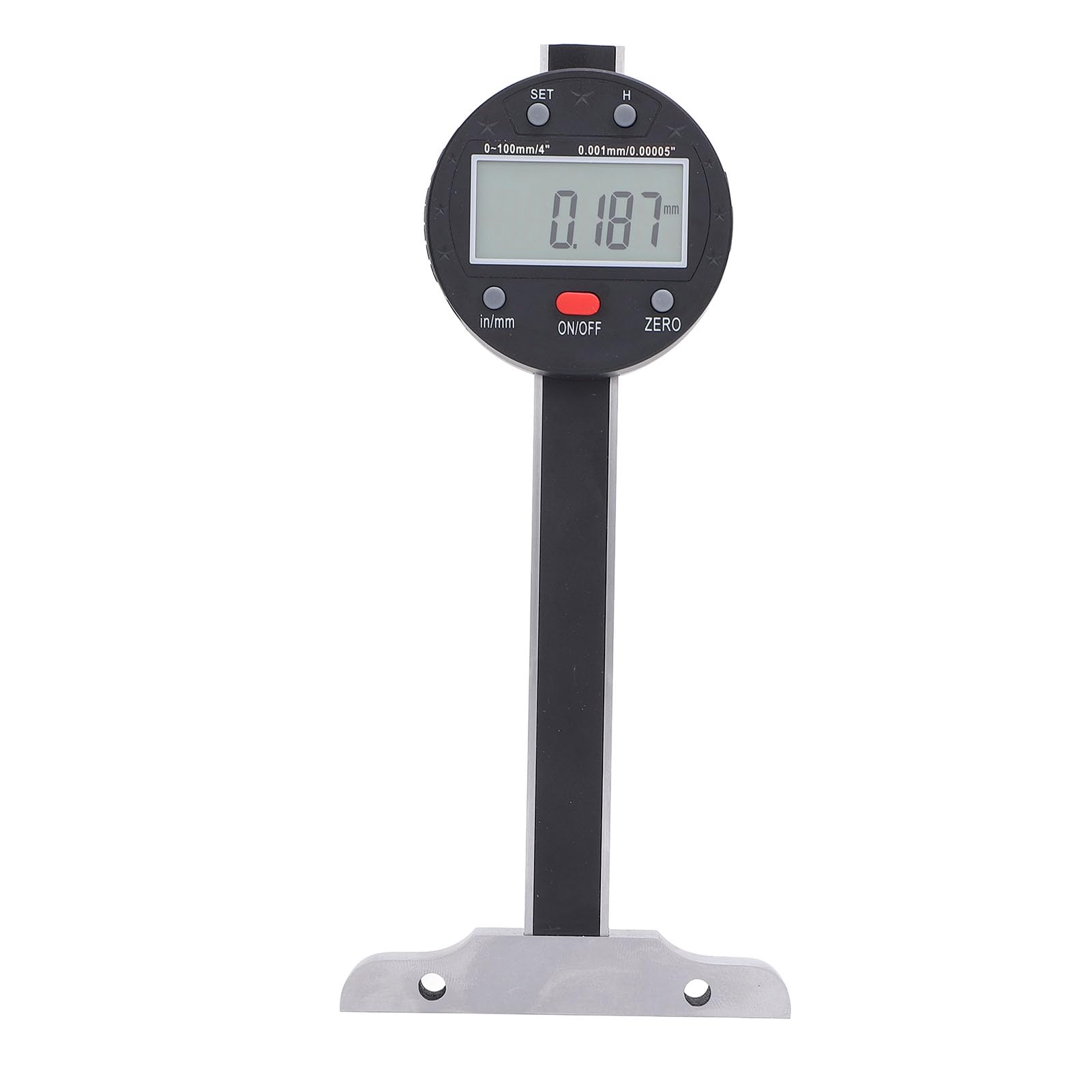 KIMISS Herramienta de Medición Electrónica con Medidor de Profundidad Digital con Pantalla LCD para una Medición Precisa de la Profundidad de la Banda de Rodadura y una Transferencia de Datos Perfecta