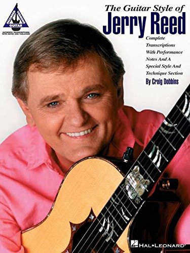 The Guitar Style Of Jerry Reed Guitar Recorded Versions Tab Book