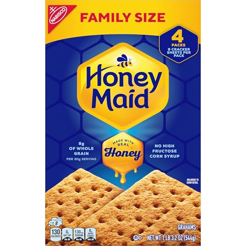 HONEY MAID Graham Crackers, Lunch Snacks, Family Size, 19.2 oz - Image 18