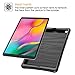 Fintie Silicone Case for Samsung Galaxy Tab A 10.1 2019 Model SM-T510/T515/T517, Honey Comb Series Kids Friendly Light Weight Shock Proof Protective Cover, Black