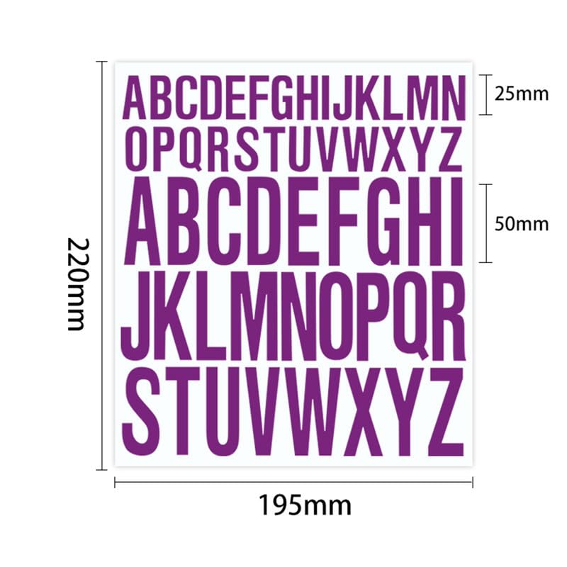 102 Stücke Groß Buchstaben Aufkleber,Selbstklebendes Vinyl Großes 102 Stücke Groß Buchstaben Aufkleber,Selbstklebendes Vinyl Großes