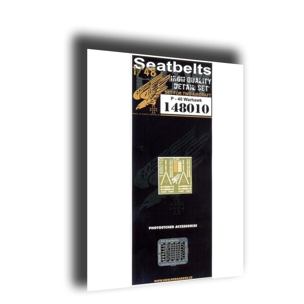 HGW148010 1/48 Seatbelts for P-40 Warhawk Accessories for Aircraft