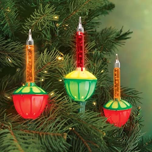 Amazon.co.jp: Holiday Pride レトロバブルクリスマスライト 7個セット