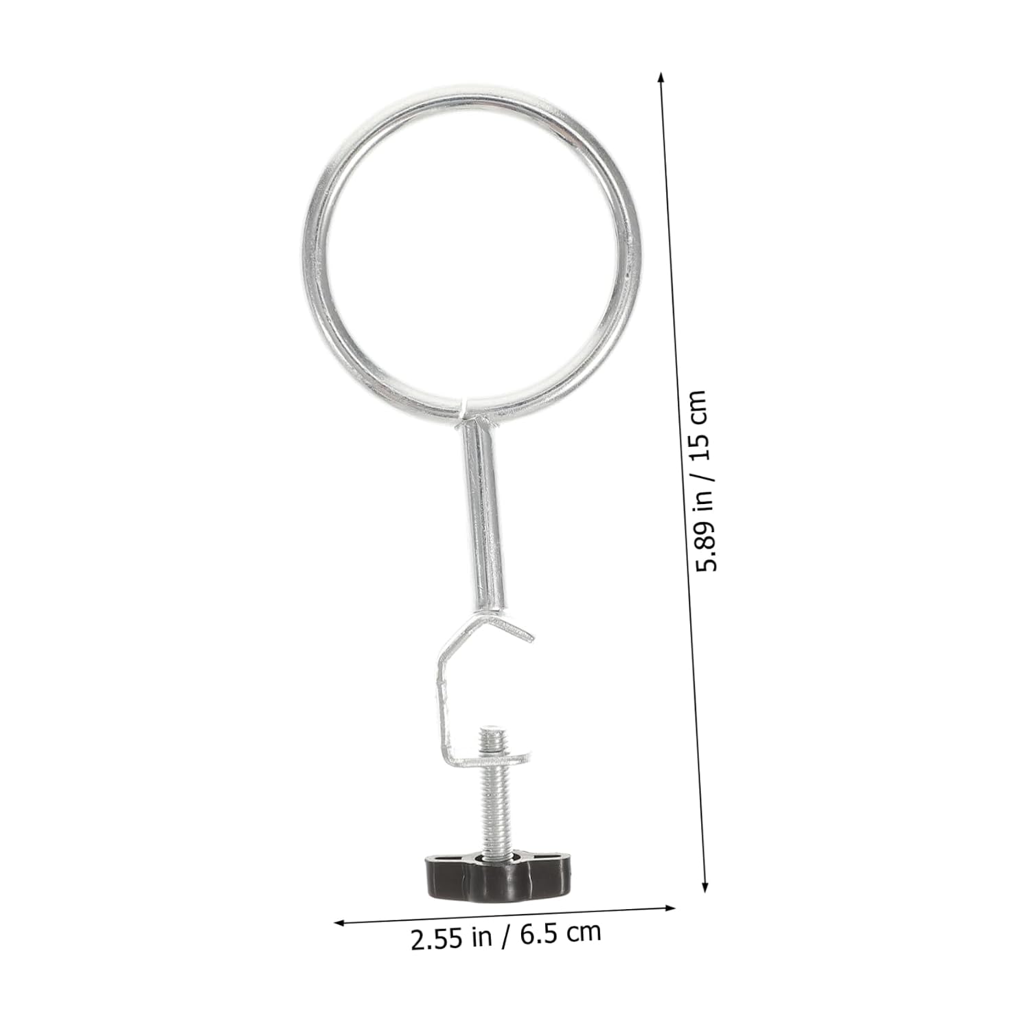 KICHOUSE Support Stand Clamps Ring Labs Retort Iron Clips Acid Resistant Secure Instrument Holders Random Color