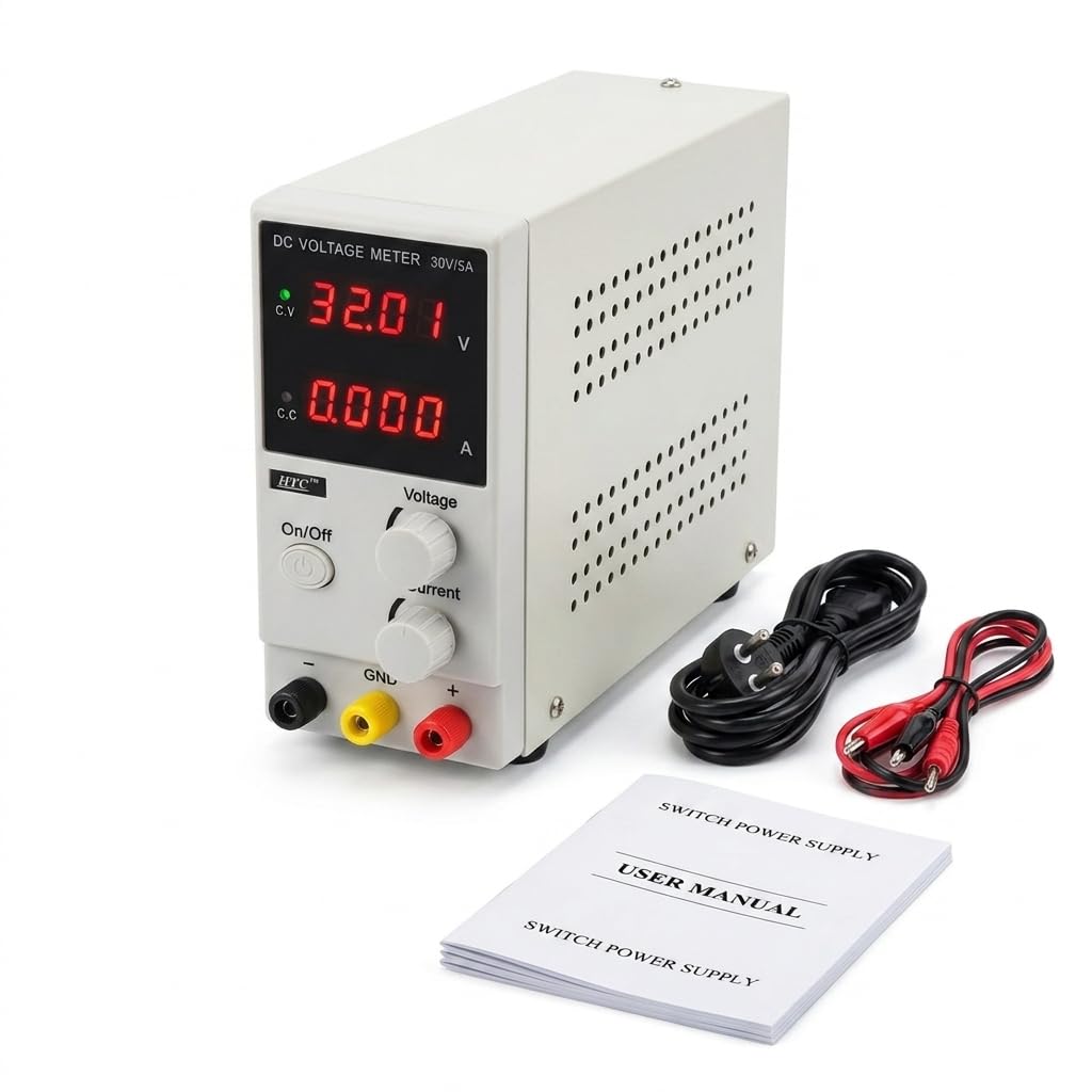 SKYKING 30V 5A Variable DC Power Supply | SMPS Bench Supply with Adjustable Voltage & Current | Digital Display Lab Power Supply for Electronics Repair, Mobile Testing, DIY Projects-image-48