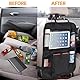 2 Stück Autositz Organizer - Auto Organizer - Sitzschutz Auto Rückenlehne, aus Nylon, wasserdicht und trittfest mit großem Stauraum, geeignet für Autositze und Heimaufbewahrung